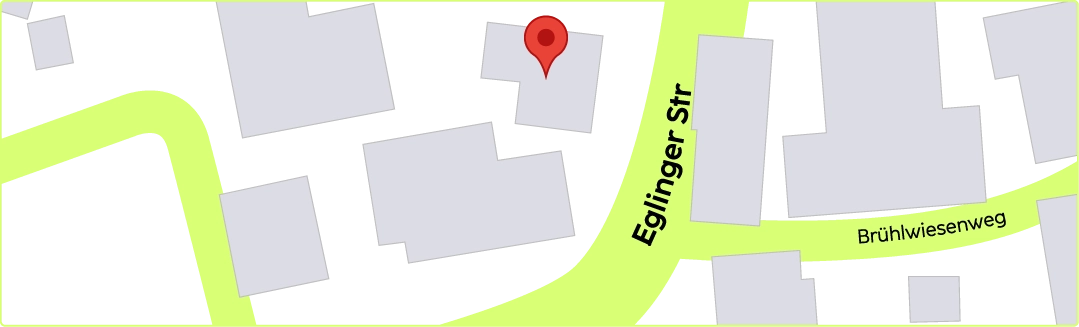 Anfahrtsskizze Daniel Bez - Eglinger Str. 1, 72531 Hohenstein